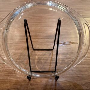 Pyrex 683-C Clear Round Replacement Lid Only with Tab Handles